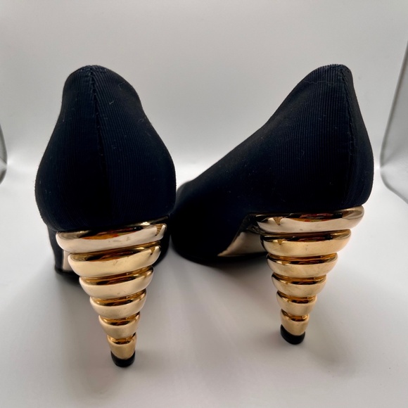 👠 Vintage Walter Steiger heels 37.5  AS NEW - Picture 4 of 9